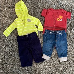 0-3 Month Baby Boy Outfits